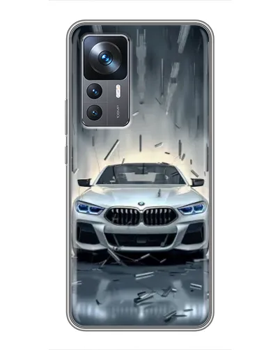 Чохол для Xiaomi 12T з картинкою «BMW у світлі фар» Чохол для Xiaomi 12T з картинкою «BMW у світлі фар»