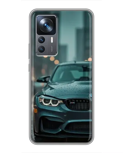 Чохол для Xiaomi 12T з картинкою «BMW у вогнях міста» Чохол для Xiaomi 12T з картинкою «BMW у вогнях міста»