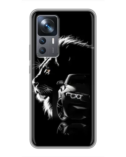 Чохол для Xiaomi 12T з картинкою «BMW та лев» Чохол для Xiaomi 12T з картинкою «BMW та лев»