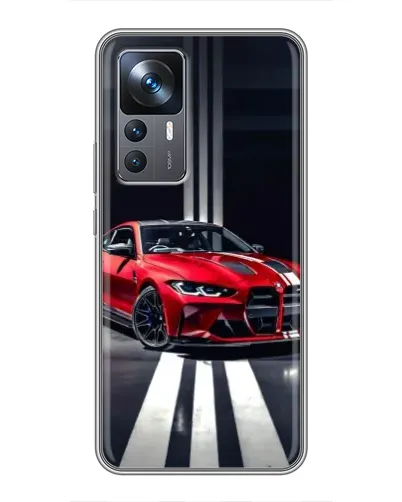 Чохол для Xiaomi 12T з картинкою «Червона BMW на дорозі» Чохол для Xiaomi 12T з картинкою «Червона BMW на дорозі»