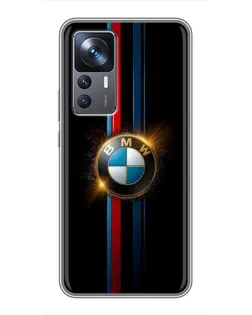 Чохол для Xiaomi 12T з картинкою «BMW M-Power неон»