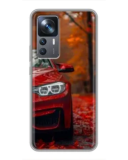 Чохол для Xiaomi 12T з картинкою «Осіння BMW M4»