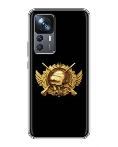 Чехол для Xiaomi 12T с картинкой «PUBG — оранжевый градиент» Чехол для Xiaomi 12T с картинкой «PUBG — оранжевый градиент»