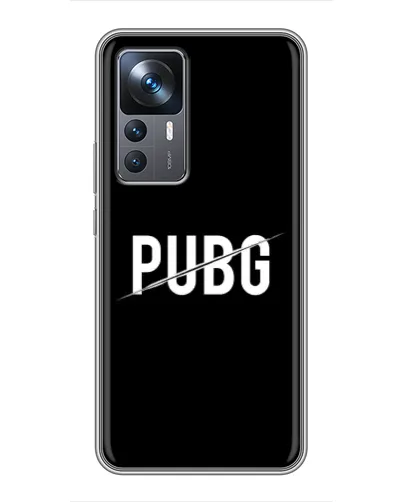 Чехол для Xiaomi 12T с картинкой «PUBG — белый логотип» Чехол для Xiaomi 12T с картинкой «PUBG — белый логотип»