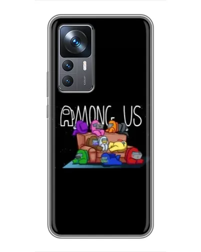 Чохол для Xiaomi 12T з картинкою «Логотип Among Us» Чохол для Xiaomi 12T з картинкою «Логотип Among Us»