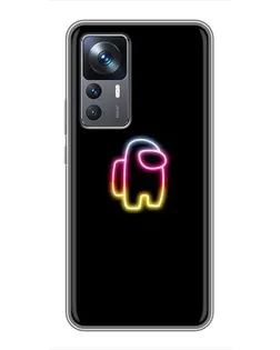 Чохол для Xiaomi 12T з картинкою «Among Us градієнт»