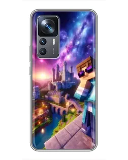 Чохол для Xiaomi 12T з картинкою «Стів та космос»