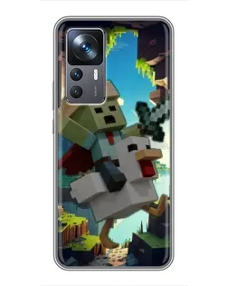 Чохол для Xiaomi 12T з картинкою «Стів та гусь»