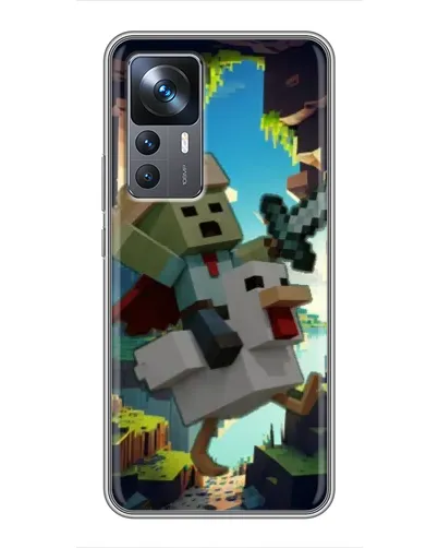 Чохол для Xiaomi 12T з картинкою «Стів та гусь»