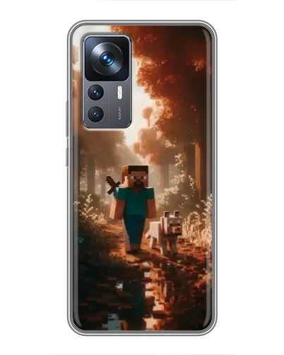 Чохол для Xiaomi 12T з картинкою «Стів у лісі»