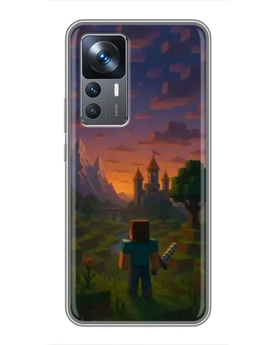 Чохол для Xiaomi 12T з картинкою «Стів біля вежі»