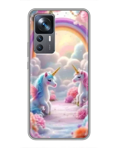 Чохол для Xiaomi 12T з картинкою «Веселка і єдинороги» Чохол для Xiaomi 12T з картинкою «Веселка і єдинороги»