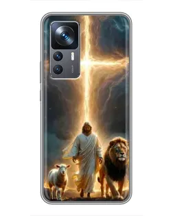 Чохол для Xiaomi 12T з картинкою «Лев Юди та Світло» Чохол для Xiaomi 12T з картинкою «Лев Юди та Світло»