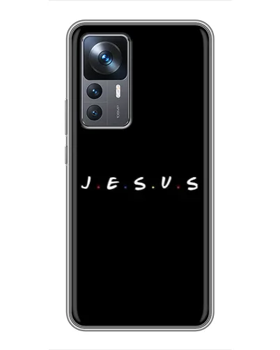 Чохол для Xiaomi 12T з картинкою «Крапки віри J.E.S.U.S.» Чохол для Xiaomi 12T з картинкою «Крапки віри J.E.S.U.S.»