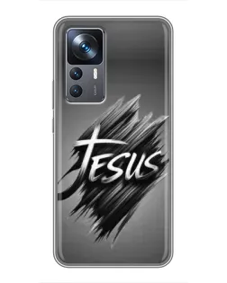 Чохол для Xiaomi 12T з картинкою «Напис Jesus Graffiti»