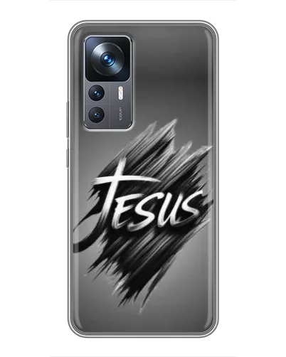 Чохол для Xiaomi 12T з картинкою «Напис Jesus Graffiti» Чохол для Xiaomi 12T з картинкою «Напис Jesus Graffiti»