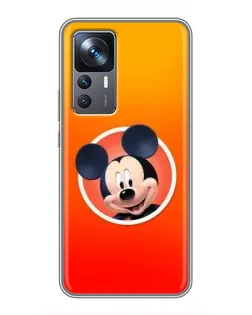Чохол для Xiaomi 12T з картинкою «Mickey в колі»