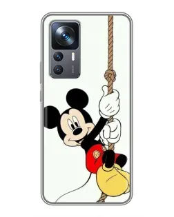 Чехол для Xiaomi 12T с картинкой «Mickey на канате»