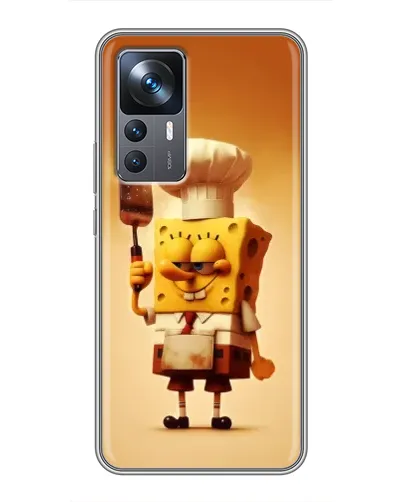 Чохол для Xiaomi 12T з картинкою «Губка Боб кухар» Чохол для Xiaomi 12T з картинкою «Губка Боб кухар»