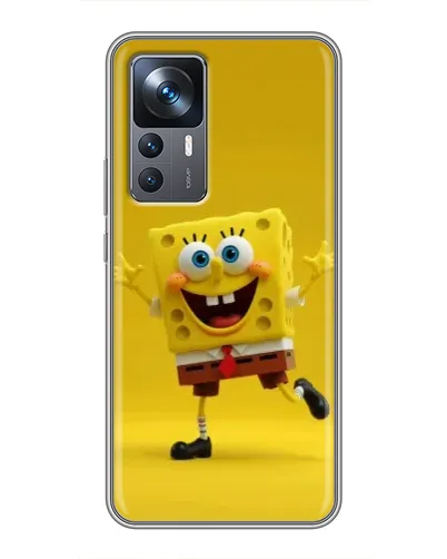 Чохол для Xiaomi 12T з картинкою «Позитивний Губка Боб» Чохол для Xiaomi 12T з картинкою «Позитивний Губка Боб»