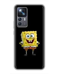 Чохол для Xiaomi 12T з картинкою «Класичний Губка Боб»