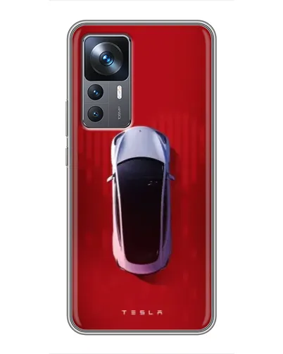 Чохол для Xiaomi 12T з картинкою «Tesla Top View» Чохол для Xiaomi 12T з картинкою «Tesla Top View»