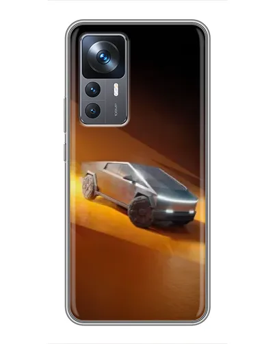 Чохол для Xiaomi 12T з картинкою «Cybertruck у пустелі» Чохол для Xiaomi 12T з картинкою «Cybertruck у пустелі»