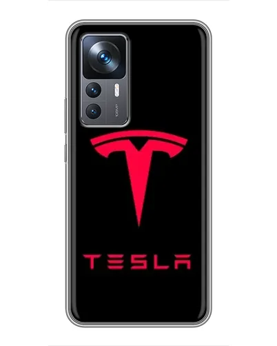 Чохол для Xiaomi 12T з картинкою «Tesla Red Logo» Чохол для Xiaomi 12T з картинкою «Tesla Red Logo»