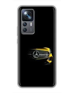 Чехол для Xiaomi 12T с картинкой «Mercedes — ретро стиль»