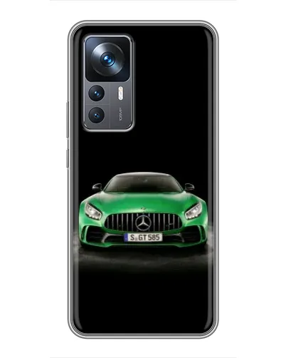 Чохол для Xiaomi 12T з картинкою «Mercedes — неоновий лого» Чохол для Xiaomi 12T з картинкою «Mercedes — неоновий лого»