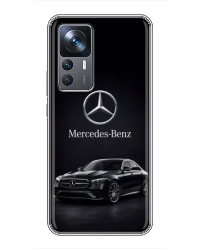Чохол для Xiaomi 12T з картинкою «Mercedes — решітка радіатора» Чохол для Xiaomi 12T з картинкою «Mercedes — решітка радіатора»