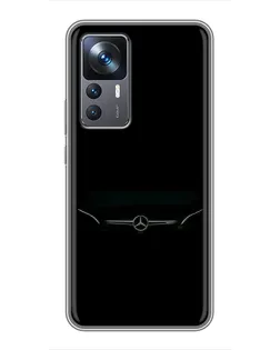 Чехол для Xiaomi 12T с картинкой «Mercedes Stealth Look»