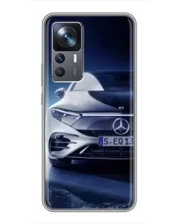 Чехол для Xiaomi 12T с картинкой «Mercedes EQ — будущее»