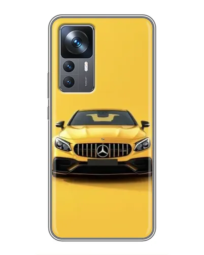 Чохол для Xiaomi 12T з картинкою «Жовтий Mercedes GT» Чохол для Xiaomi 12T з картинкою «Жовтий Mercedes GT»