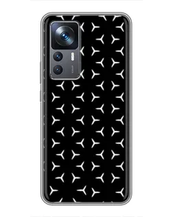 Чохол для Xiaomi 12T з картинкою «Mercedes паттерн зірок» Чохол для Xiaomi 12T з картинкою «Mercedes паттерн зірок»