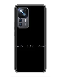 Чохол для Xiaomi 12T з картинкою «Audi — світловий підпис» Чохол для Xiaomi 12T з картинкою «Audi — світловий підпис»