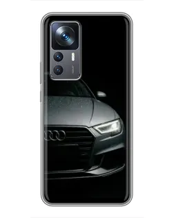 Чохол для Xiaomi 12T з картинкою «Audi — деталізація кузова» Чохол для Xiaomi 12T з картинкою «Audi — деталізація кузова»