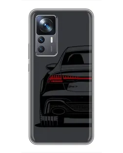 Чохол для Xiaomi 12T з картинкою «Задня частина Audi — арт»