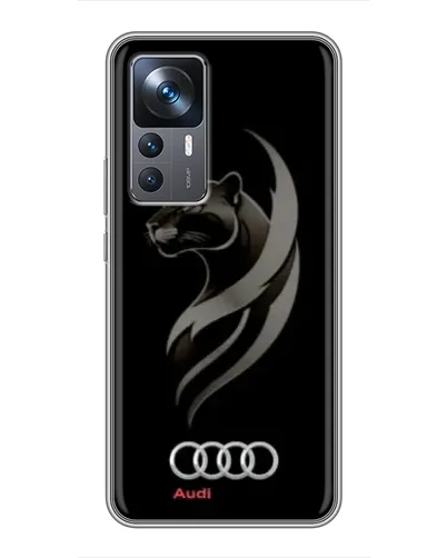 Чохол для Xiaomi 12T з картинкою «Графіка — пантера та Audi» Чохол для Xiaomi 12T з картинкою «Графіка — пантера та Audi»