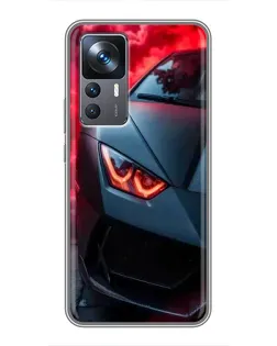 Чохол для Xiaomi 12T з картинкою «Lamborghini червоне сяйво» Чохол для Xiaomi 12T з картинкою «Lamborghini червоне сяйво»