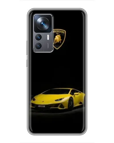 Чехол для Xiaomi 12T с картинкой «Lamborghini желтый акцент» Чехол для Xiaomi 12T с картинкой «Lamborghini желтый акцент»