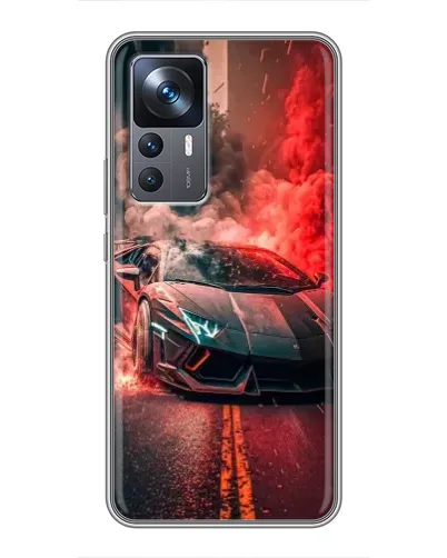 Чехол для Xiaomi 12T с картинкой «Lamborghini красный дым» Чехол для Xiaomi 12T с картинкой «Lamborghini красный дым»