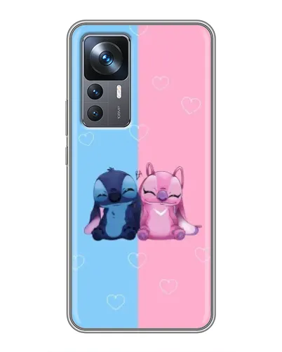 Чехол для Xiaomi 12T с картинкой «Stitch и Angel Love» Чехол для Xiaomi 12T с картинкой «Stitch и Angel Love»