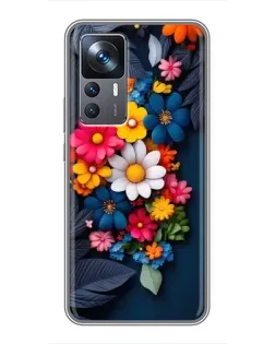 Чохол для Xiaomi 12T з картинкою «Квіткова феєрія» Чохол для Xiaomi 12T з картинкою «Квіткова феєрія»