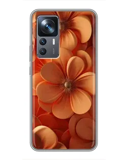 Чохол для Xiaomi 12T з картинкою «Помаранчева макро квітка» Чохол для Xiaomi 12T з картинкою «Помаранчева макро квітка»