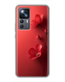 Чохол для Xiaomi 12T з картинкою «Макові суцвіття» Чохол для Xiaomi 12T з картинкою «Макові суцвіття»