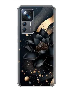 Чохол для Xiaomi 12T з картинкою «Чорний лотос» Чохол для Xiaomi 12T з картинкою «Чорний лотос»