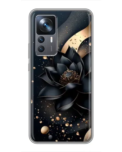 Чохол для Xiaomi 12T з картинкою «Чорний лотос» Чохол для Xiaomi 12T з картинкою «Чорний лотос»