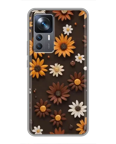 Чохол для Xiaomi 12T з картинкою «Візерунок з маленьких соняшників» Чохол для Xiaomi 12T з картинкою «Візерунок з маленьких соняшників»