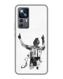 Чехол для Xiaomi 12T с картинкой «Messi ART»